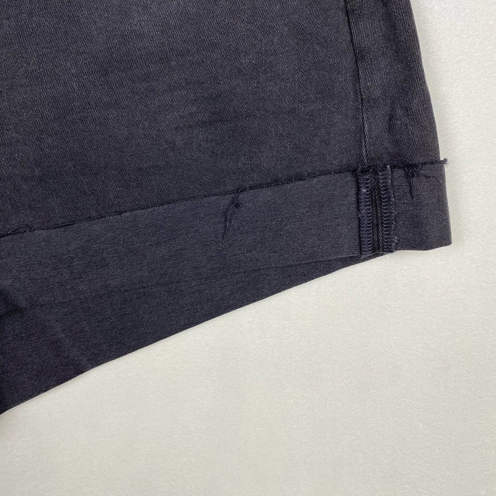NWT Madewell Women's Size 18W Black High Rise‎ Denim Shorts Cuffed Hem Casual - Picture 7 of 12